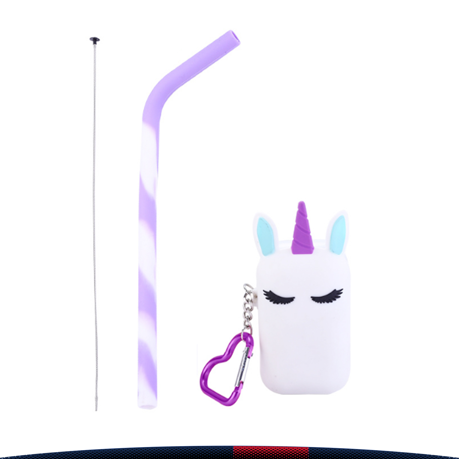 Cartoon Collapsible Straw 2