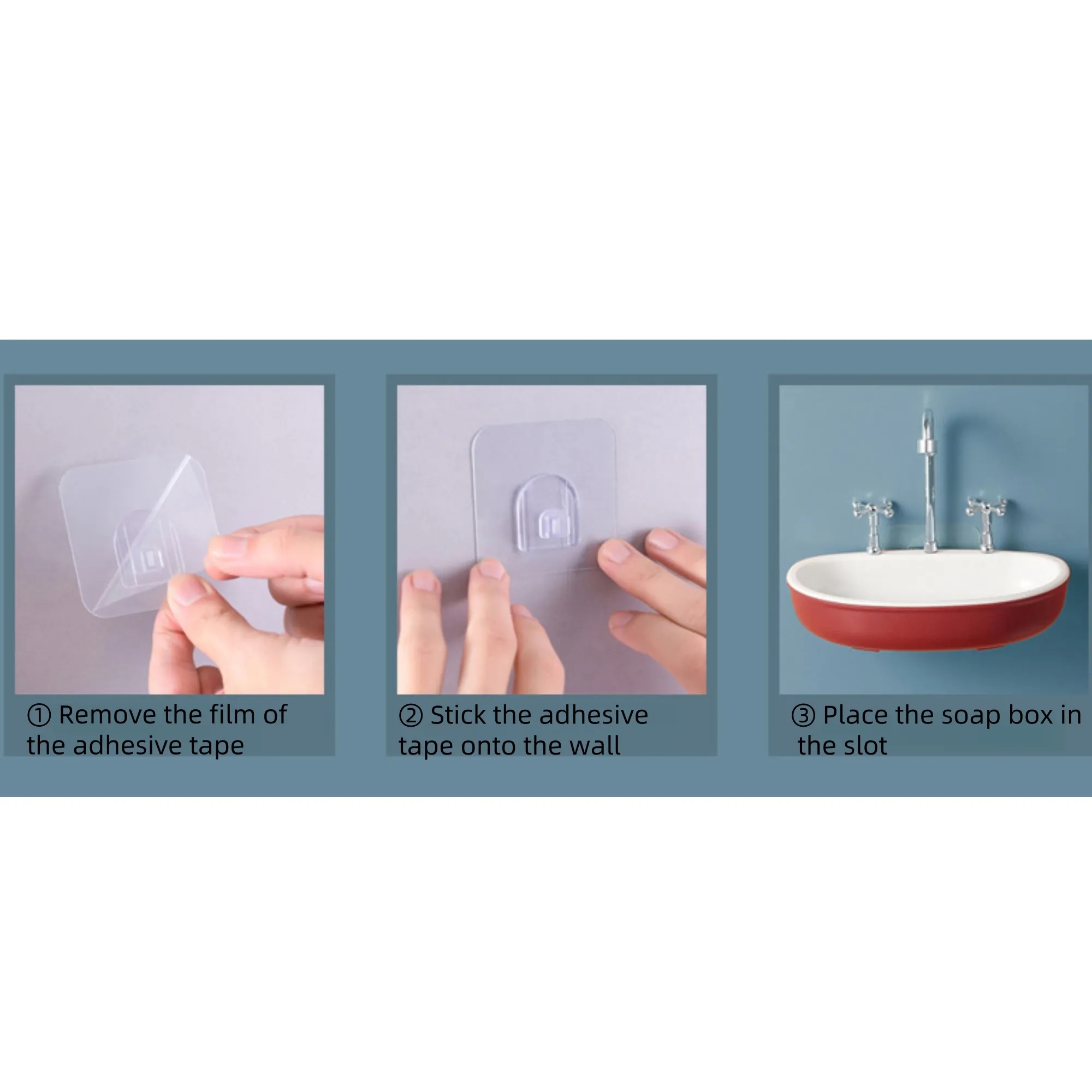 Double Layer Soap Box Container For Home Bathroom 2