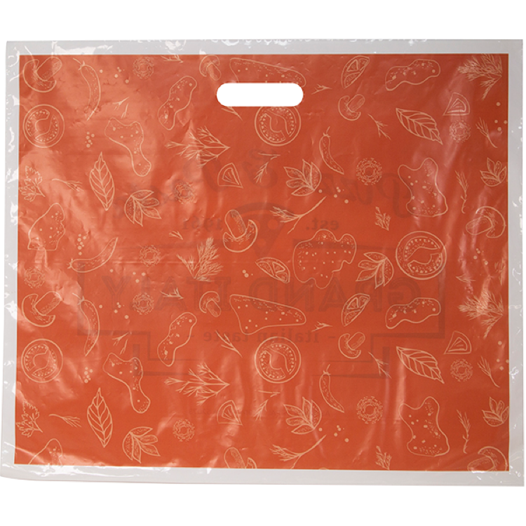 Digital Full Color White 2-Sided Plastic Bag (18" x 15") 2
