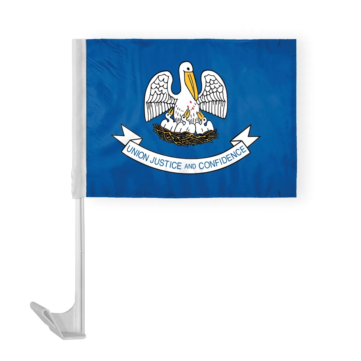 12"x16" & 10.5"x15" Louisiana Car Flags 2