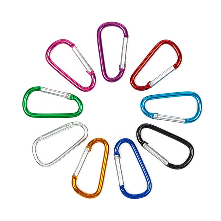 Aluminum Carabiner D Ring 1