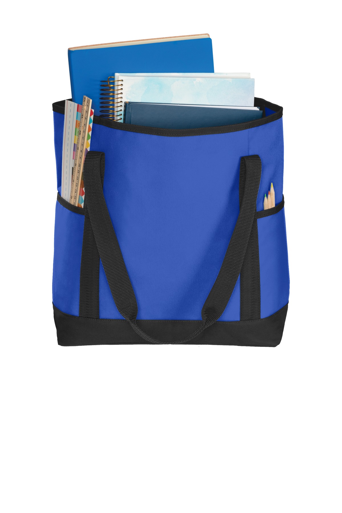 Port Authority On-The-Go Tote. BG411, custom tote bag with logo imprint 6
