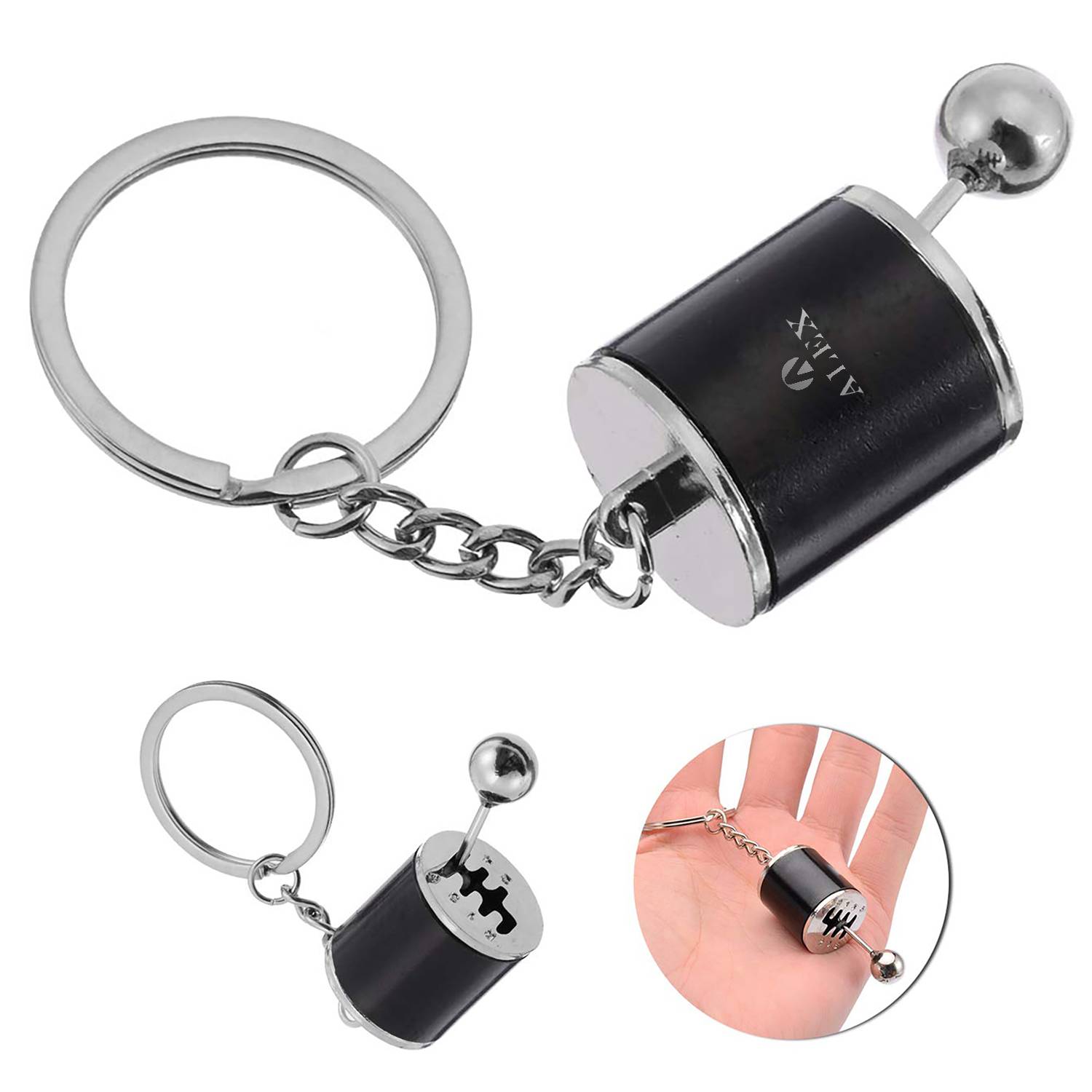 Key Ring Keychain Anti-Stress Toy Car 6-Speed Gear