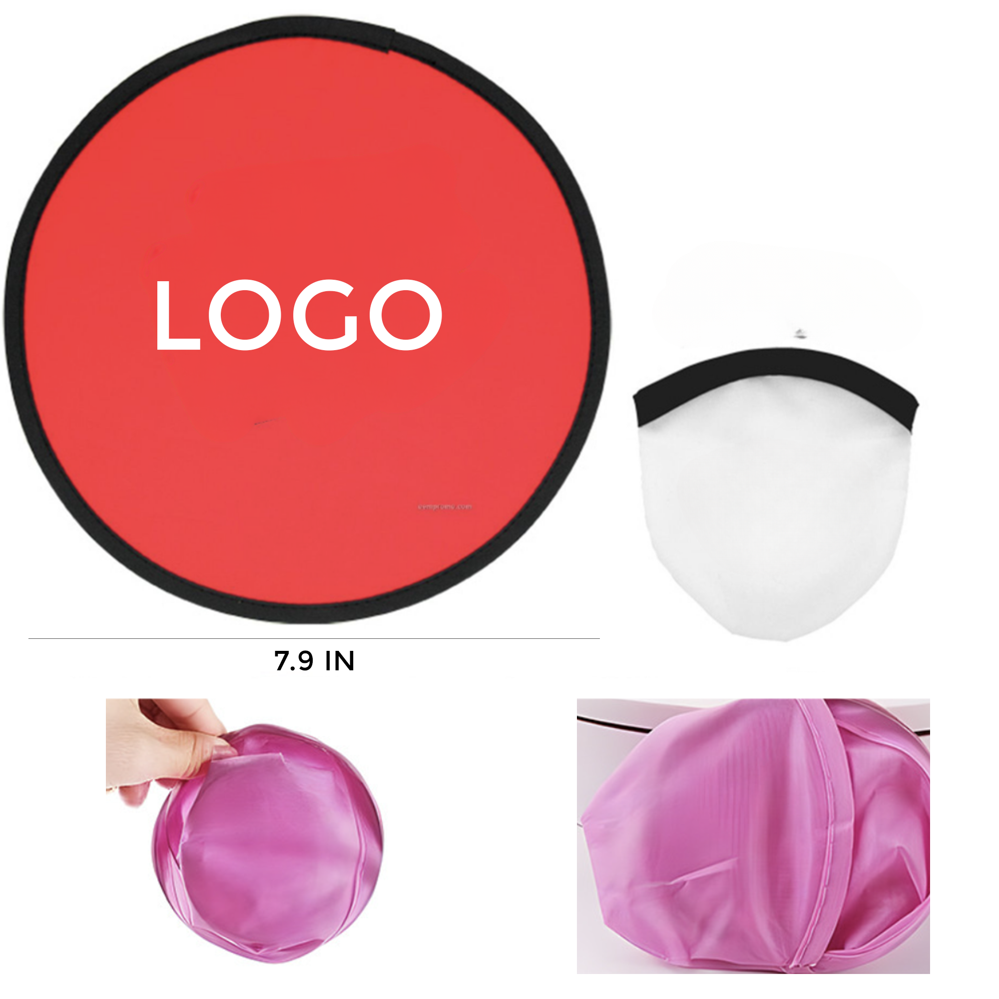Versatile Folding Polyester Fan 3