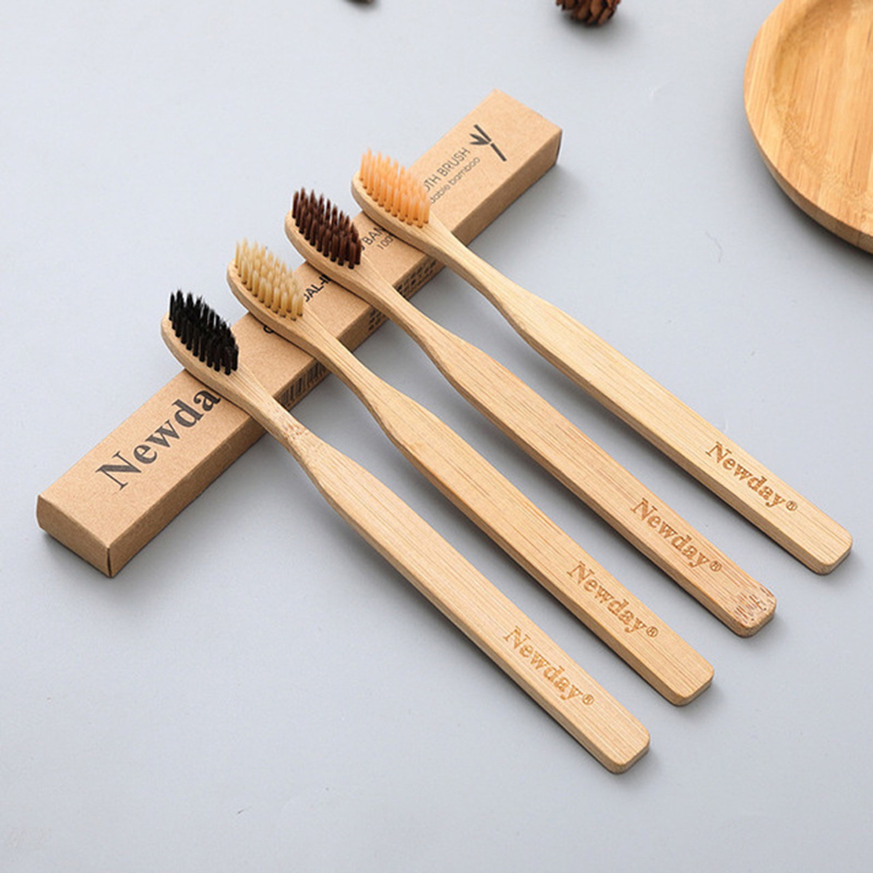 Biodegradable Bamboo Toothbrushes 2