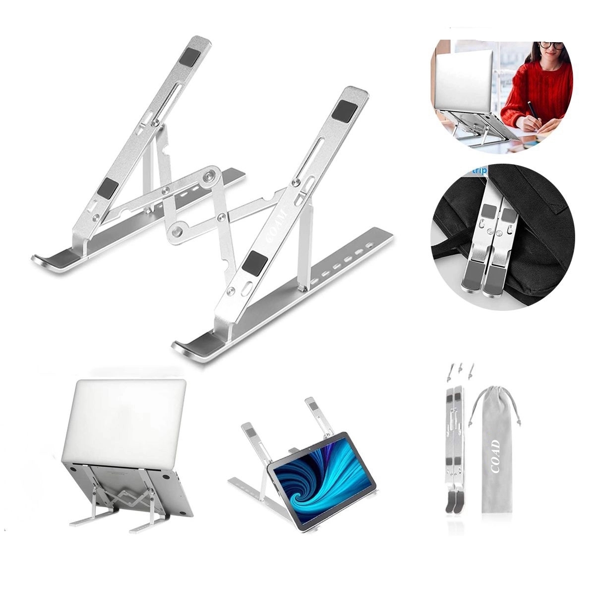 Portable Adjustable Laptop Stand 2
