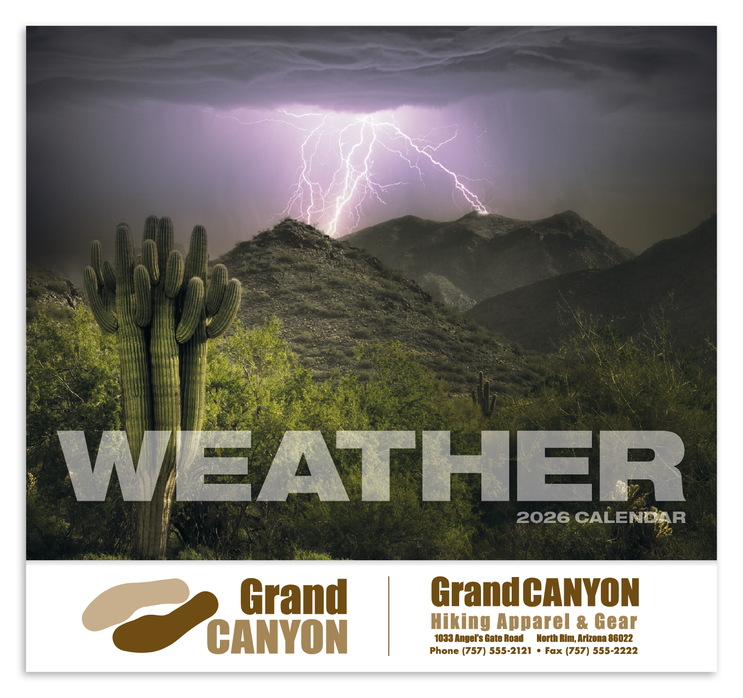 HotLine® Products Weather Almanac Appointment Calendar - Stapled 5