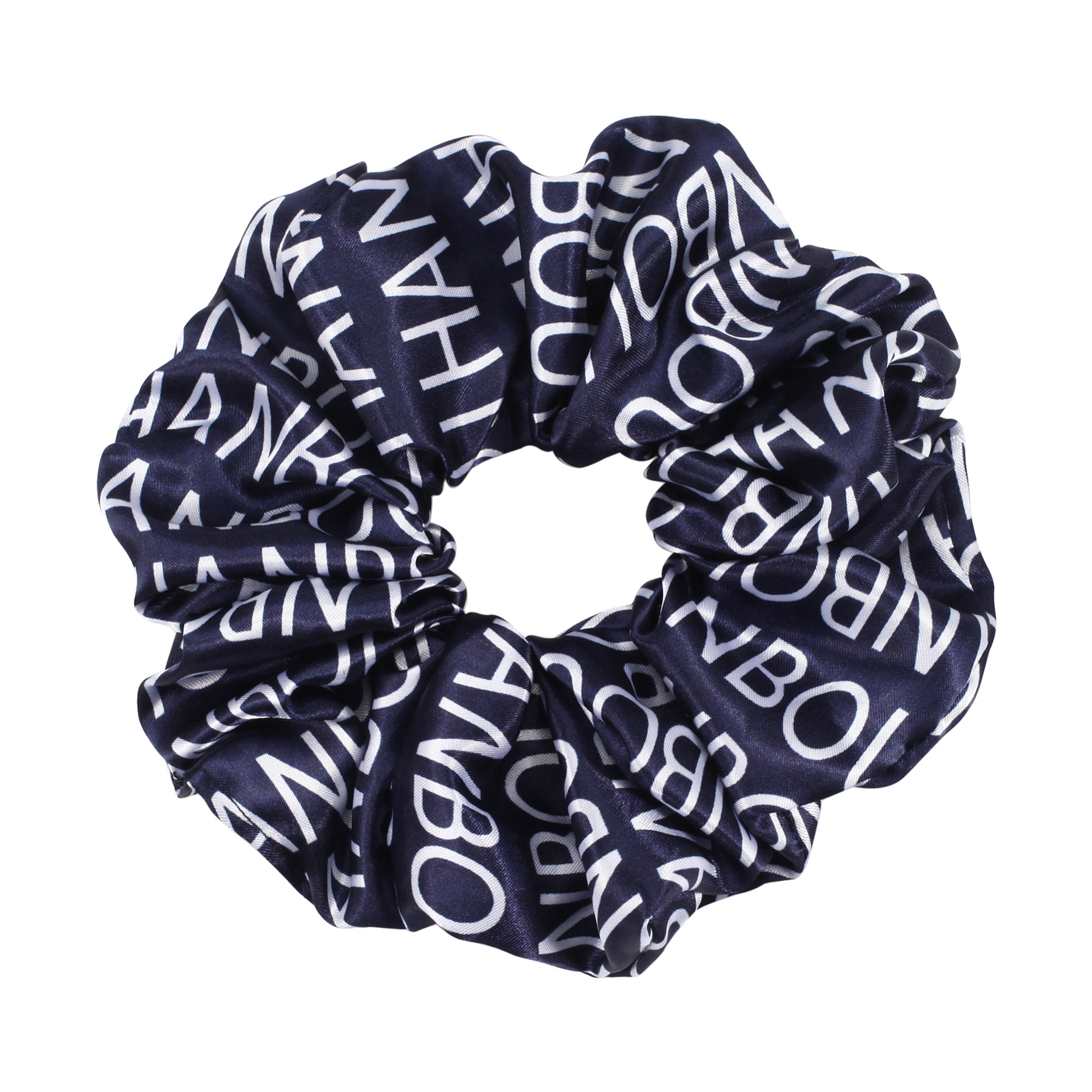 Full Color Printed Satin Silk Hair Scrunchies 13