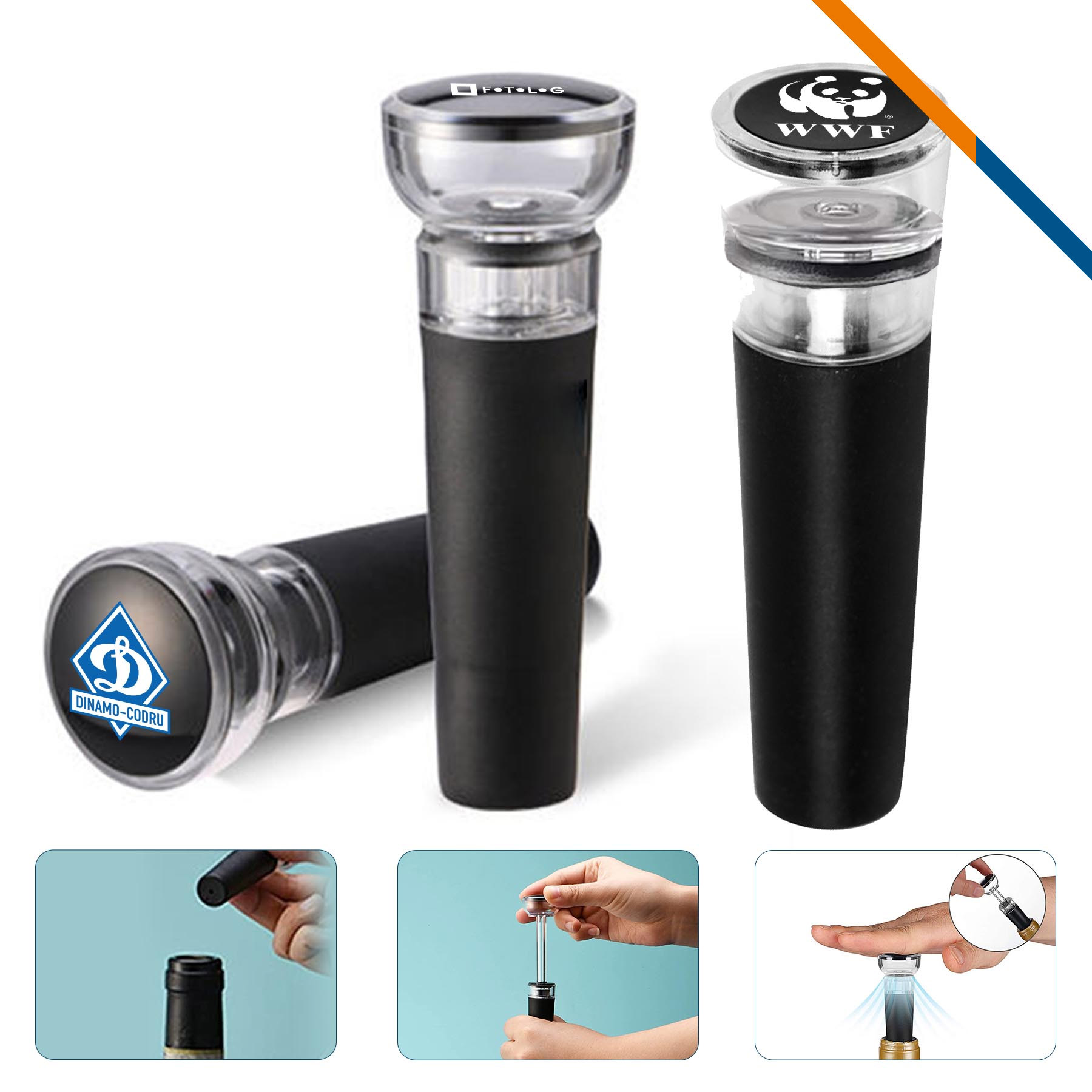 Maki Vacuum Wine Stopper 3