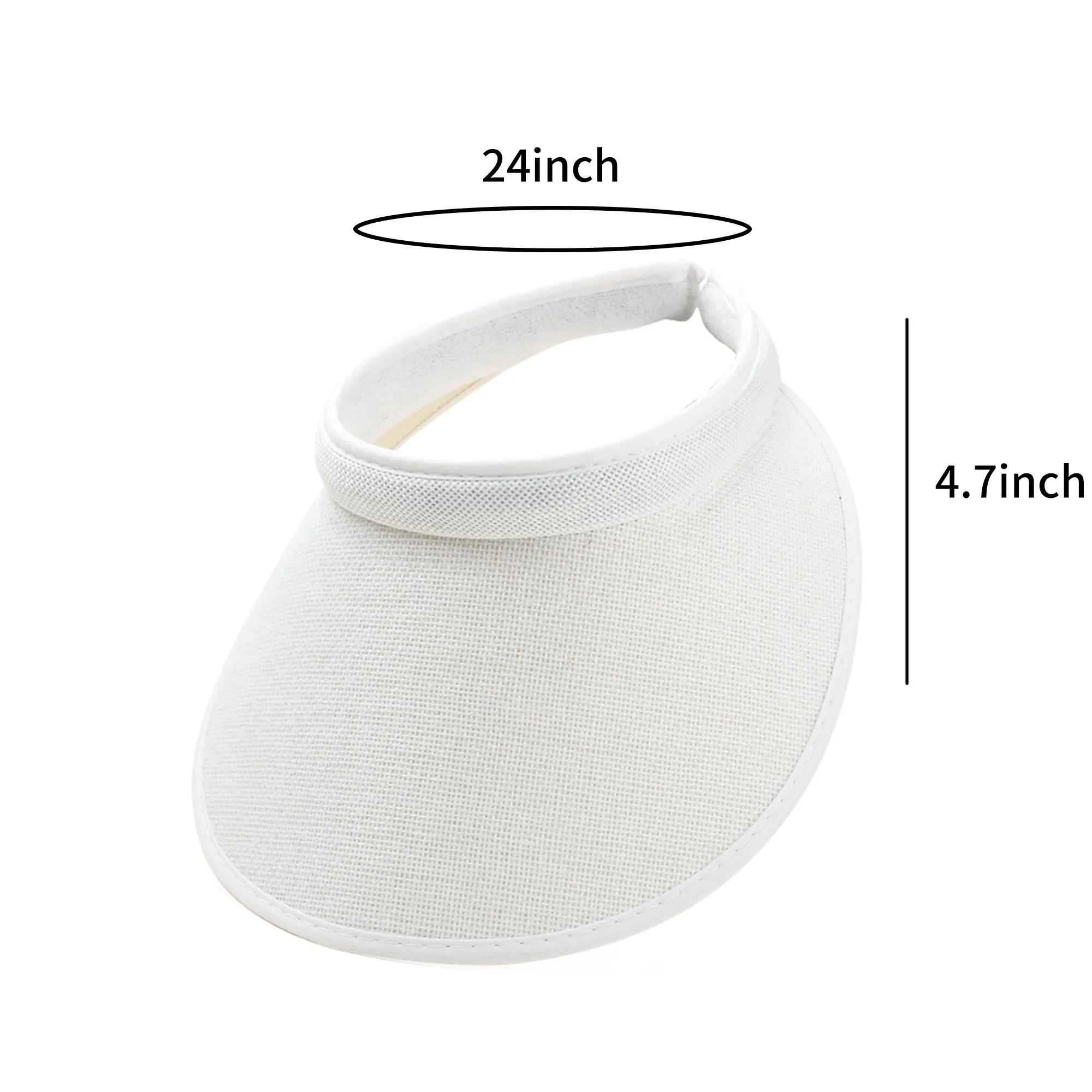 Linen Sun Visor 5