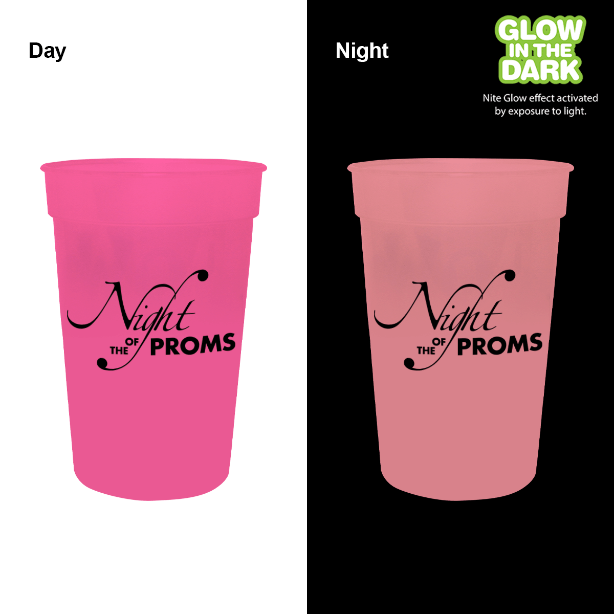 17 oz. Nite Glow Stadium Cup 10