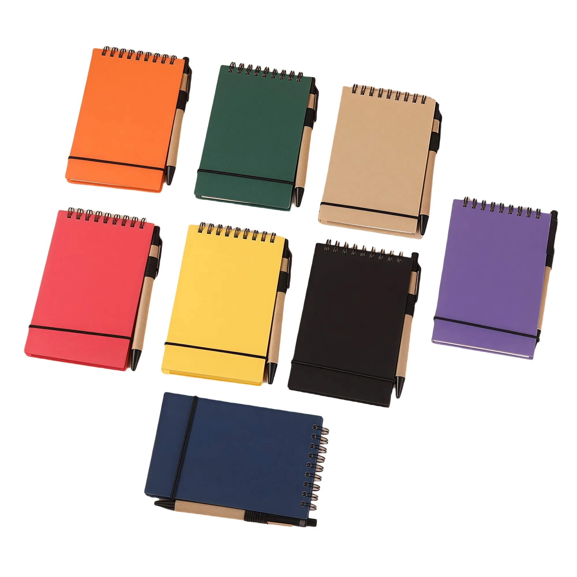 A6 Spiral Notepad and Ballpoint Pen Set 9