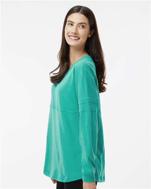 Women's Jersey Pom Pom Long Sleeve T-Shirt - T14 19