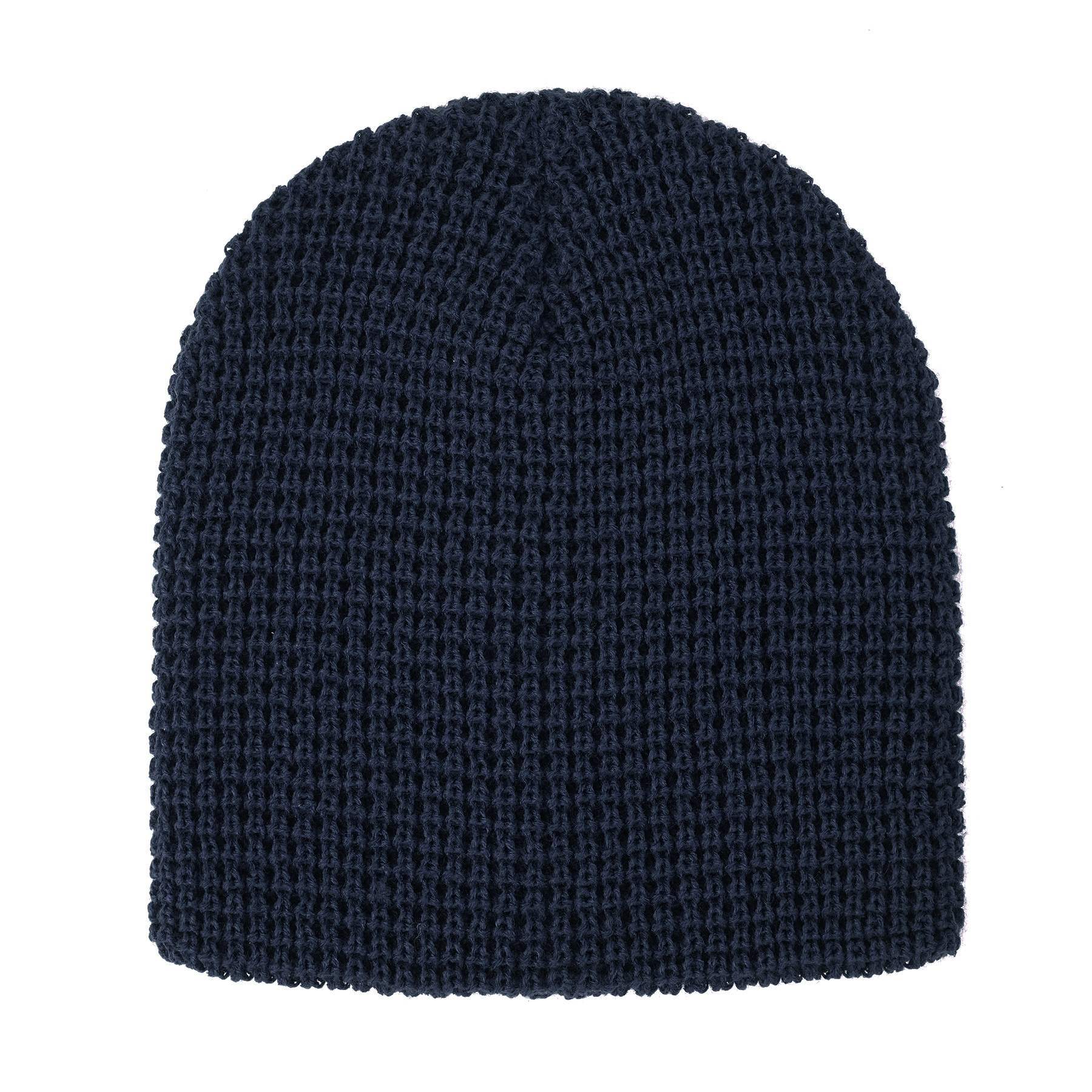 Unisex Waffle Knit Beanie With Custom Logo 5