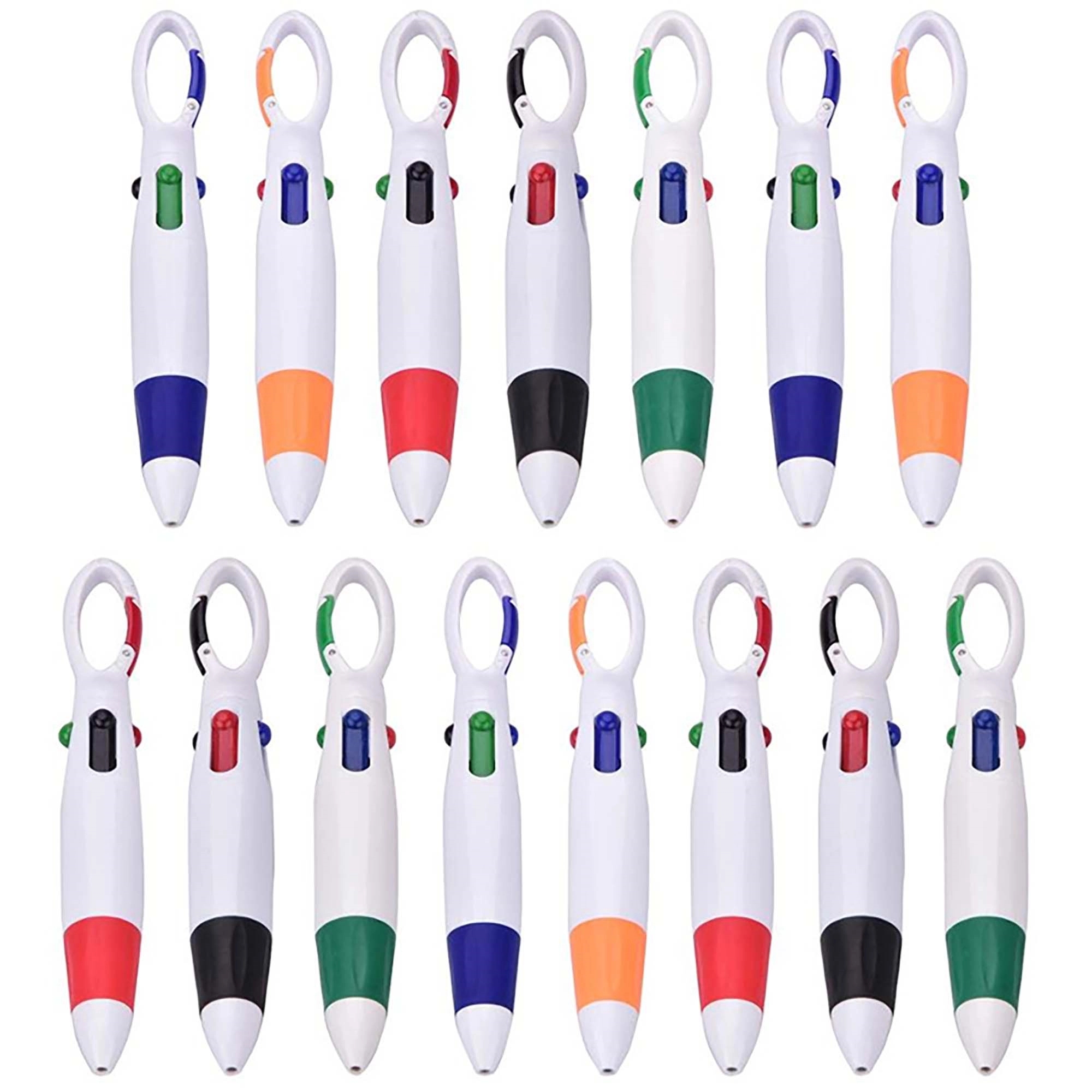 Four Color Carabiner Ballpoint Pen 8