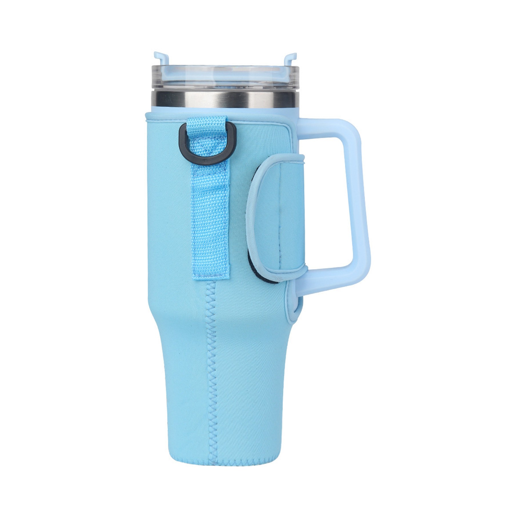 40 Oz. Adjustable Tumbler Sleeve Carrier Bag with Strap 4