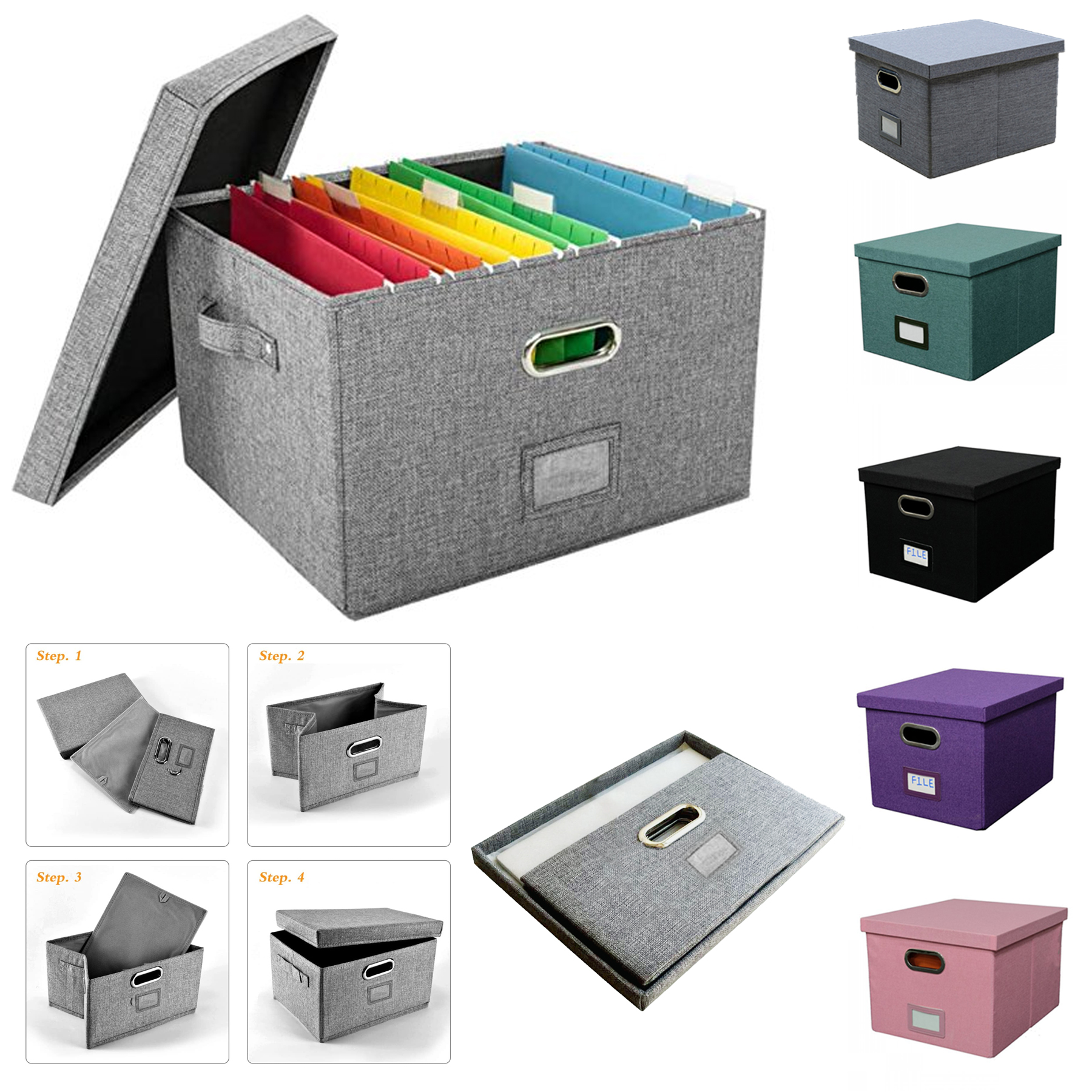 Collapsible Linen Storage Box 2