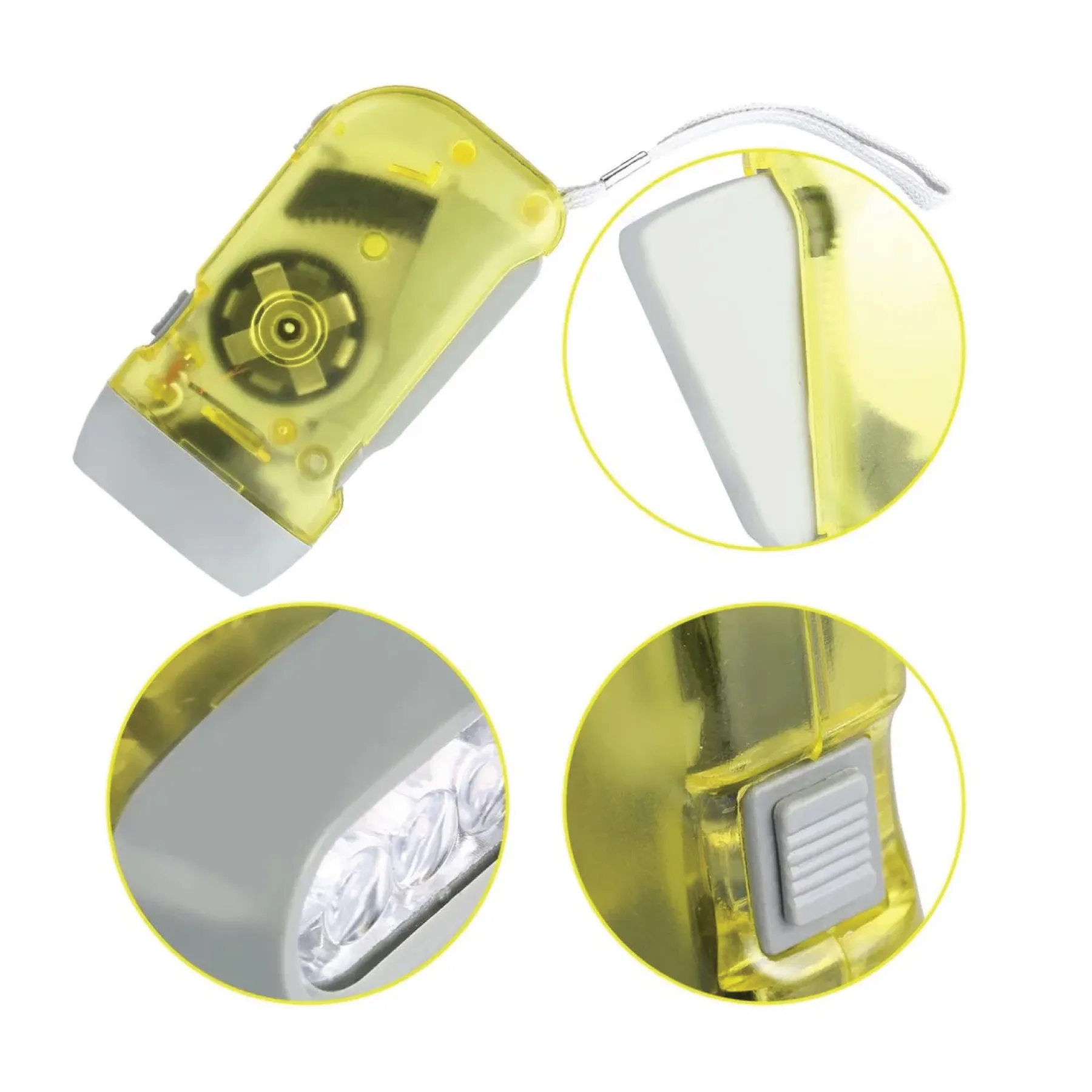 Lume Hand Crank Flashlight