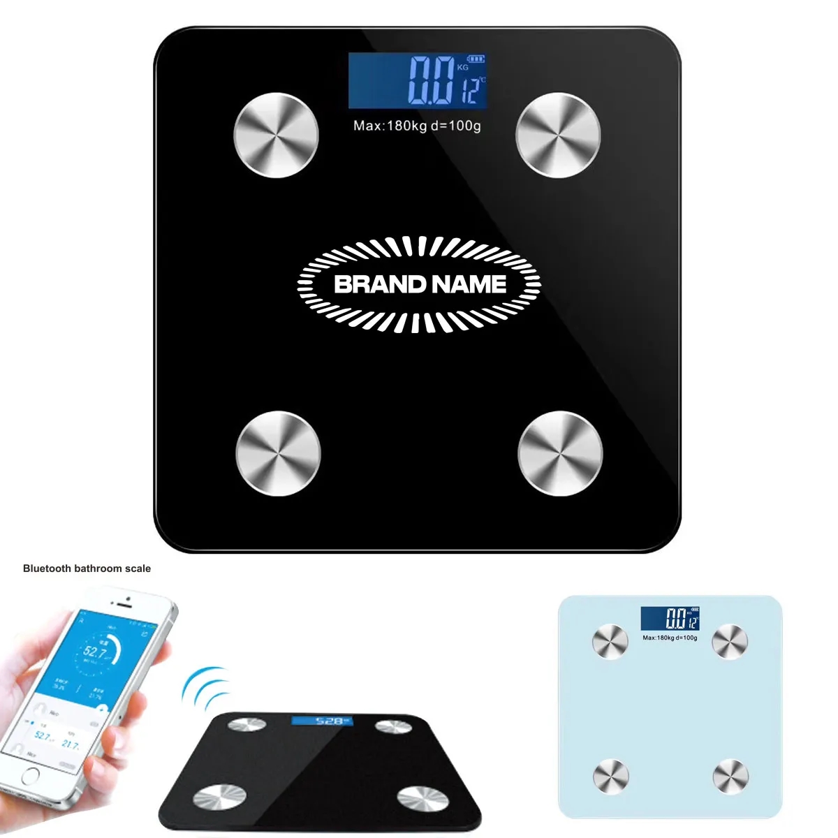 Smart Digital Bluetooth Scale Weight Body Health Analyzer 3