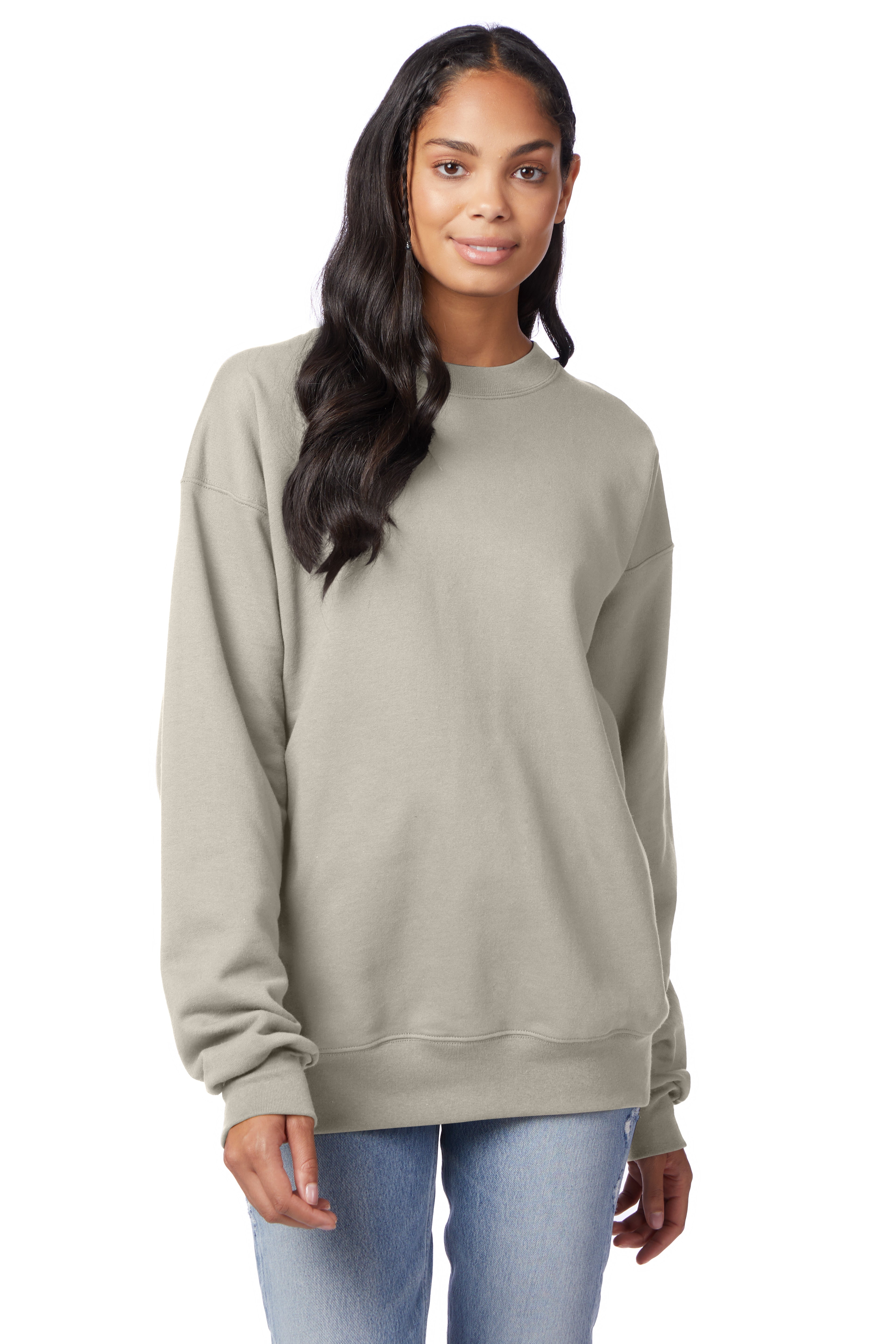 Hanes Ultimate Cotton® Fleece Sweatshirt, custom hoodie or sweatshirt with logo imprint 2
