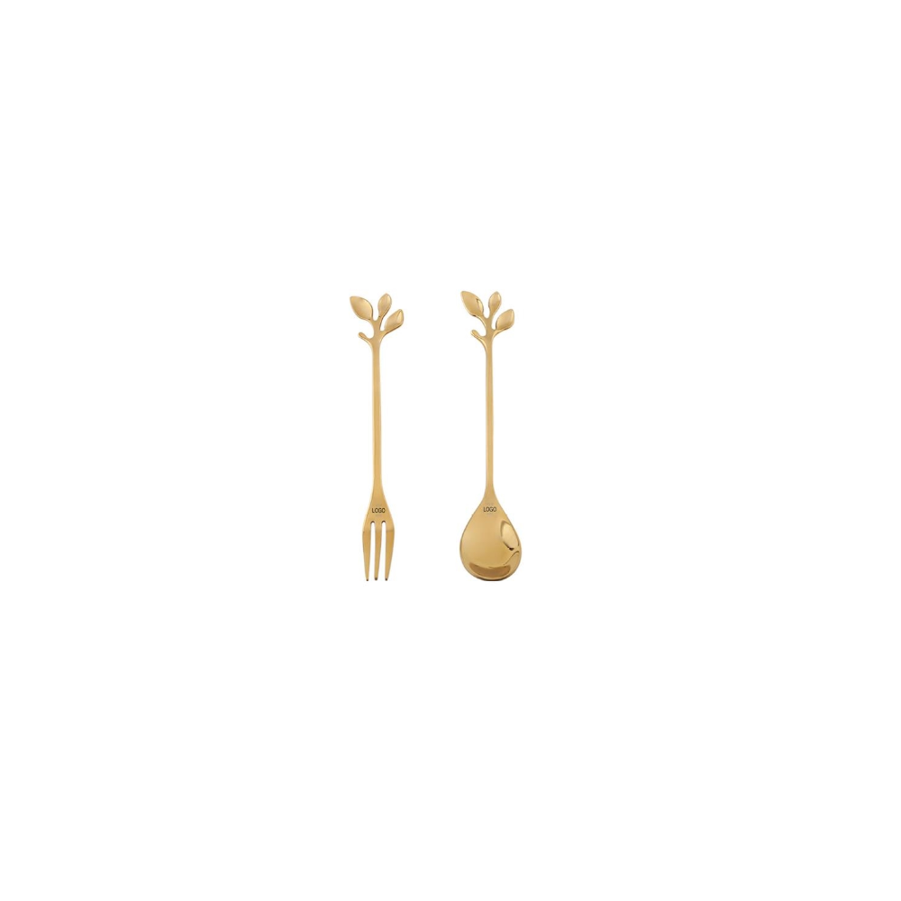 Stainless Steel Coffee Mixing Spoon Dessert Spoon 2