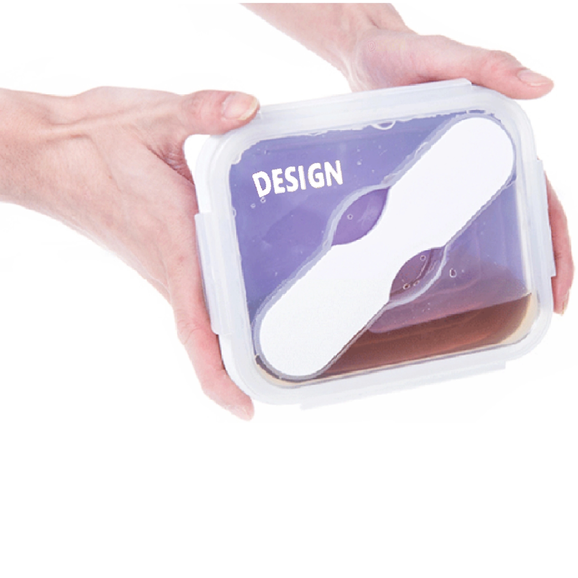 Silicone Foldable Lunch Box MOQ 50PCS 2