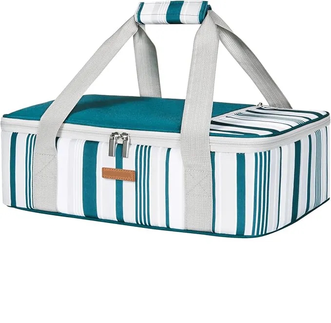 Insulated Casserole Carrier for Hot or Cold Food 13