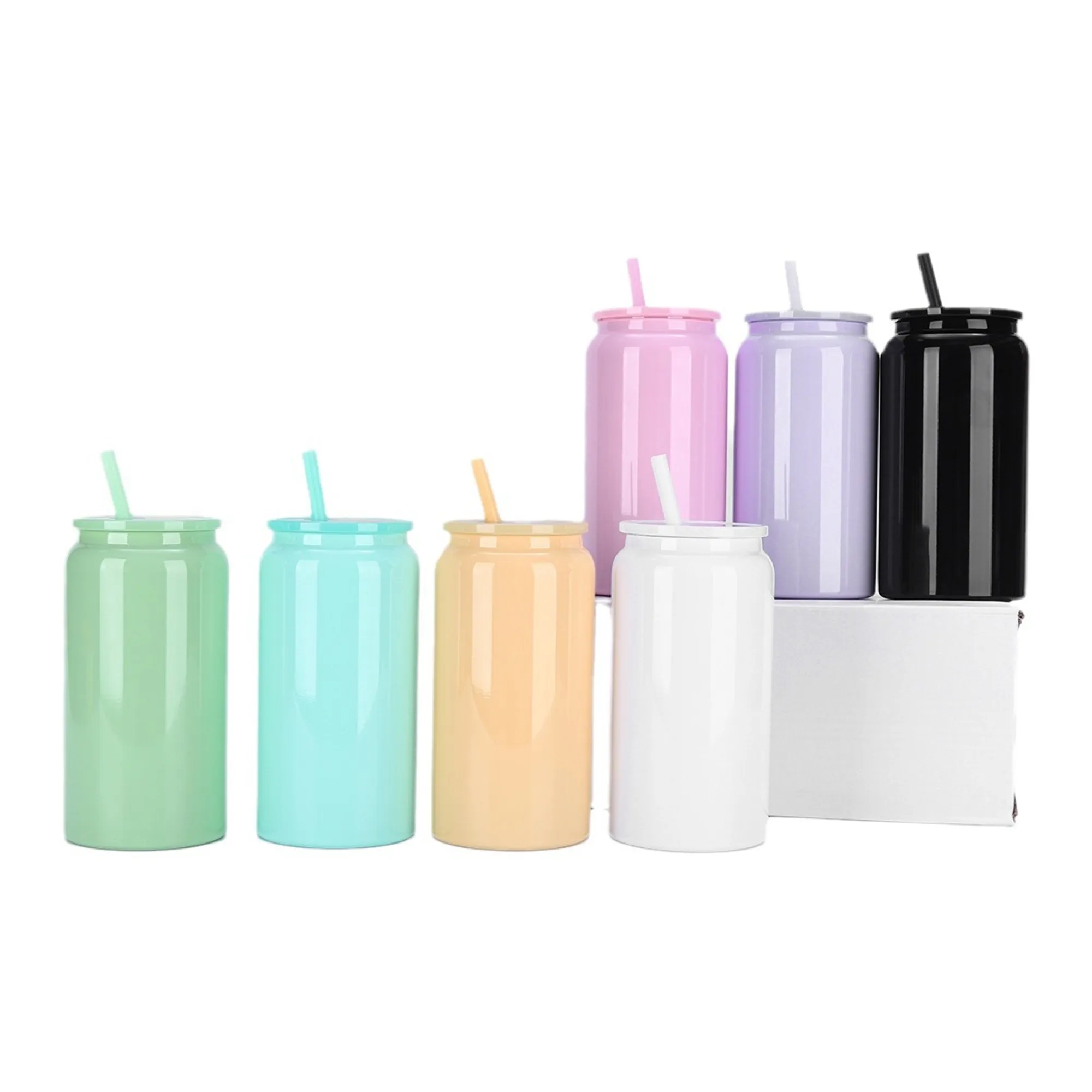 16 Oz Insulated Tumbler With Lid And Straw 4