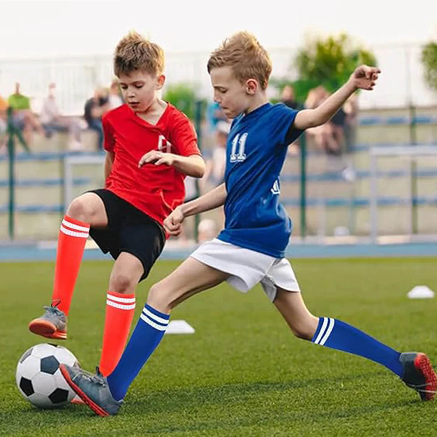 Sport Knee High Football Socks 2