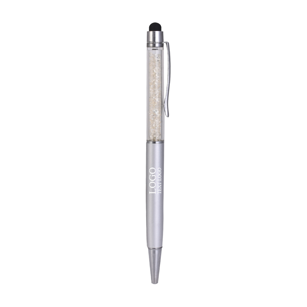 Crystal Stylus Retractable Ballpoint Pen 2