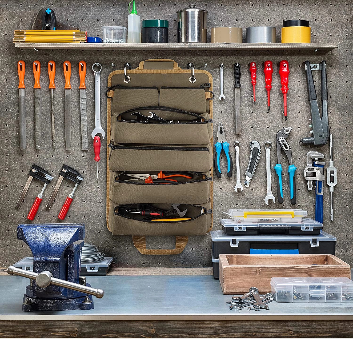 Multi-Purpose Roll Up Tool Bag 5