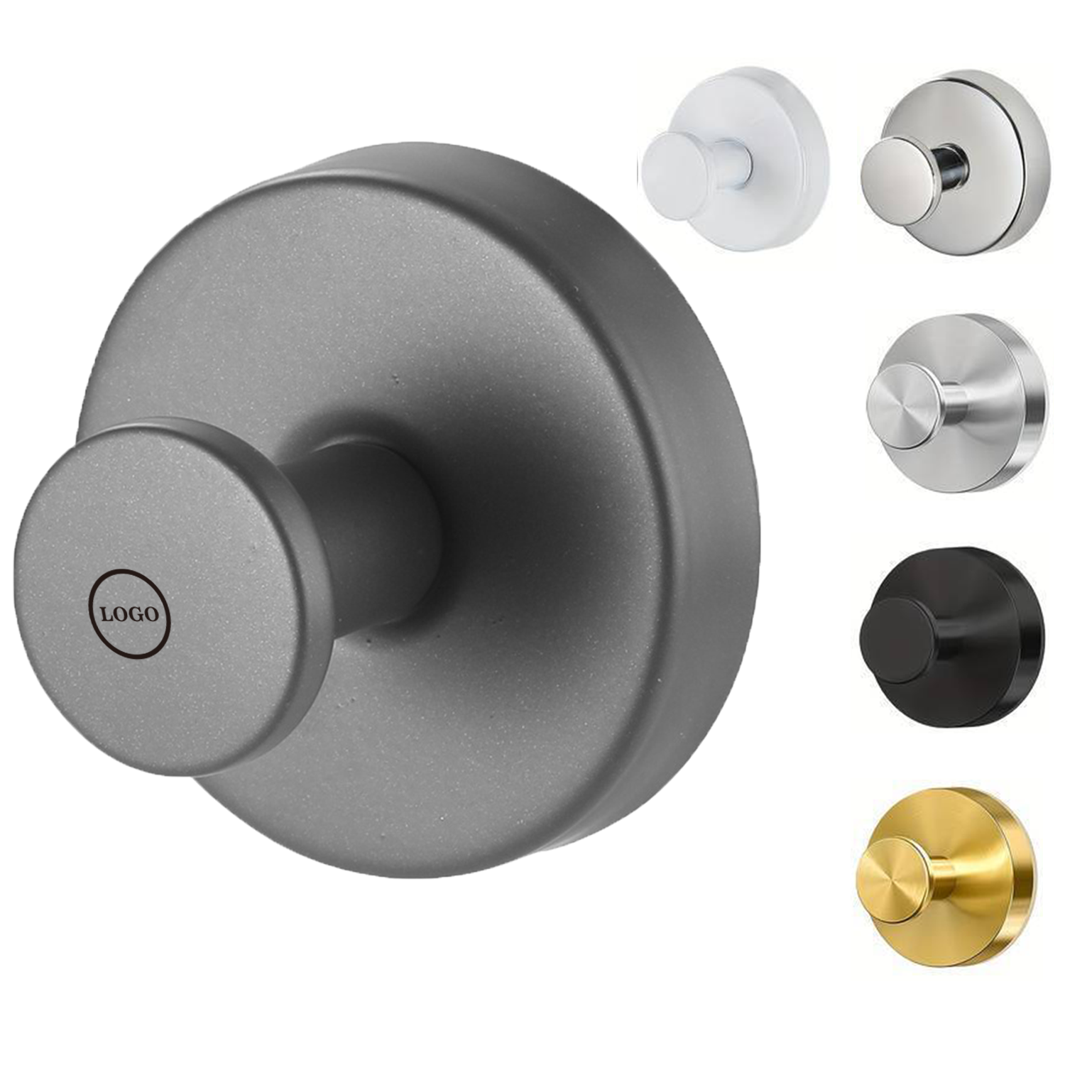 Stainless Steel Hooks with Suction for Bathroom 2