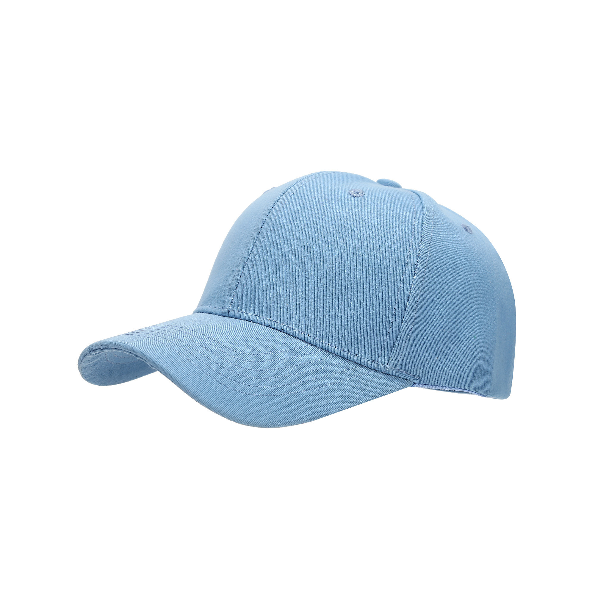Structured Cotton Adjustable 6 Panel Baseball Cap 14