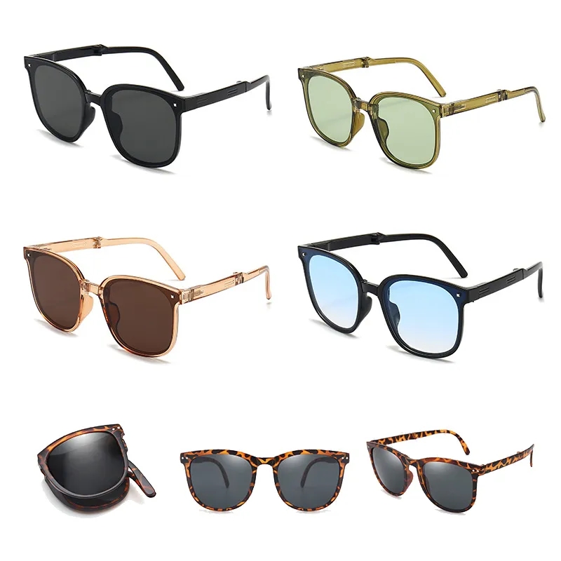 Folding Sunglasses with case Polarized UV Protection 5