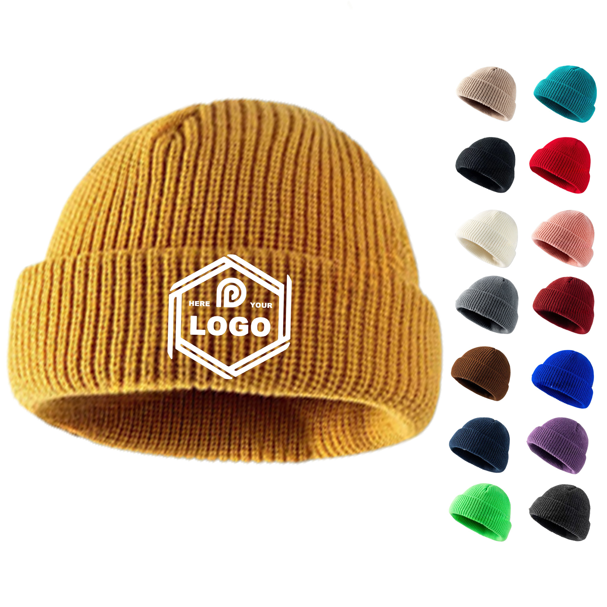 Thick Knit Beanie 2
