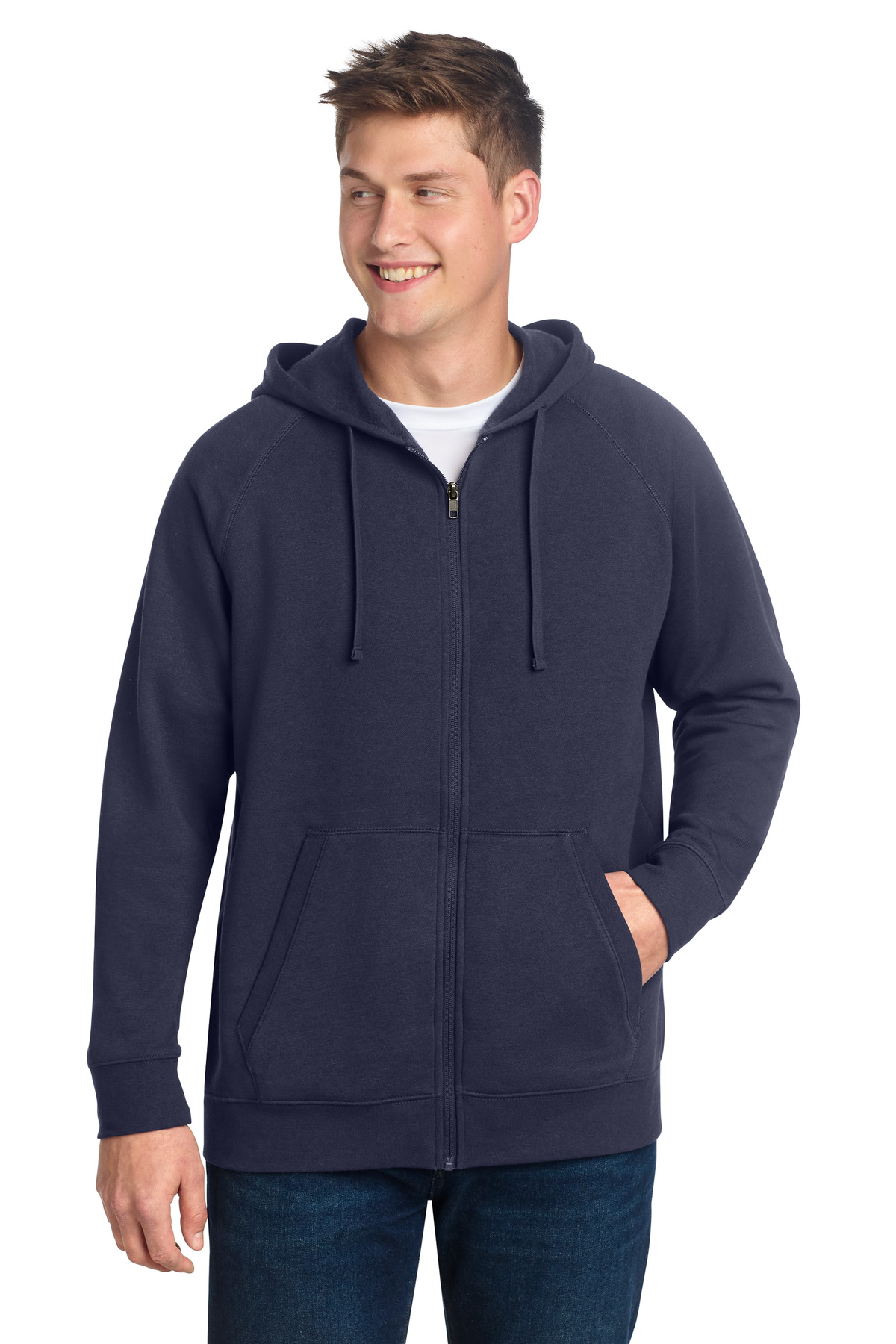 Sport-Tek Drive Fleece Hooded Full-Zip STF201 36