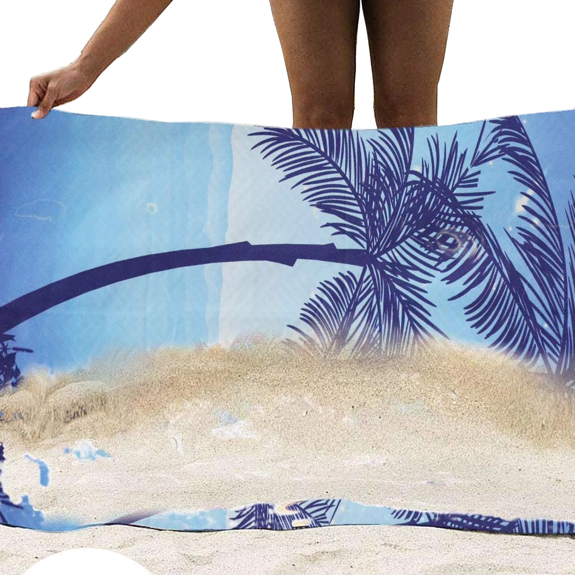 Full Color Microfiber Quick Dry Beach Towel 3
