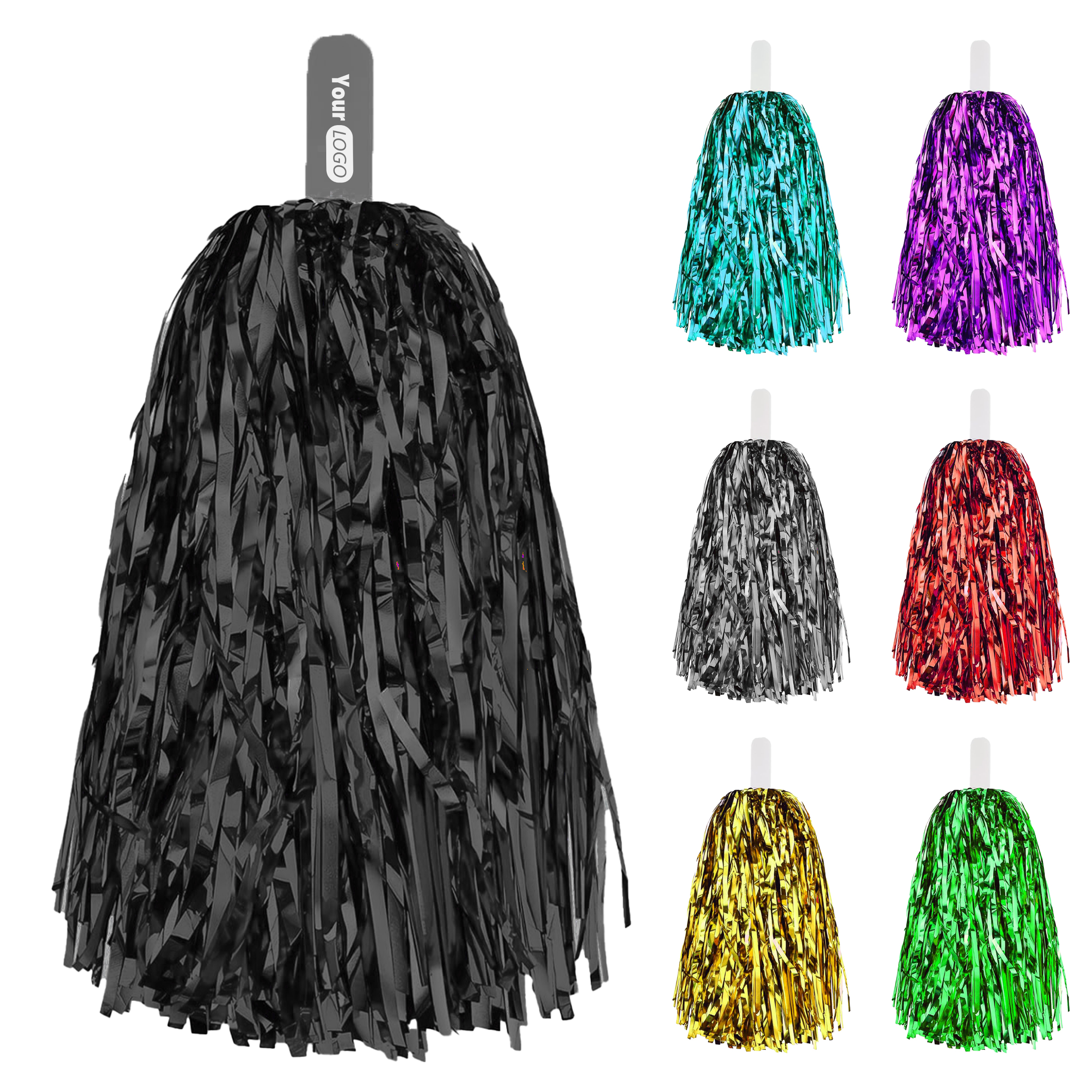 Plastic Dynamic Cheerleading Poms For Spirit-Building Performances 1