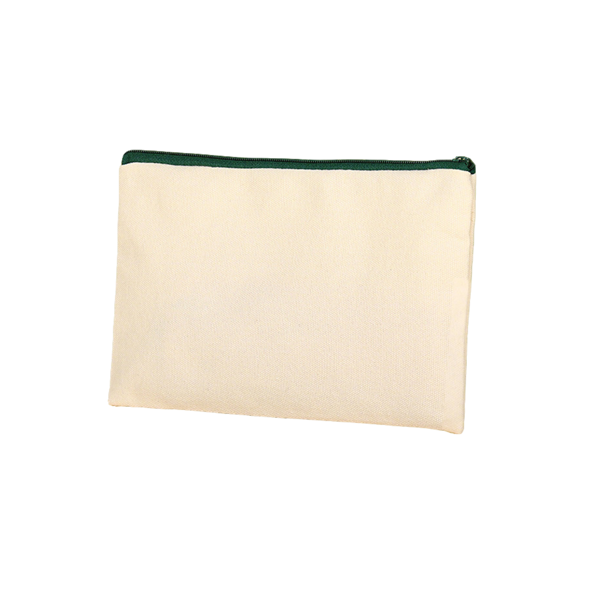 Canvas Cosmetic Bag Pen Case 7.9" x 5.5" 13
