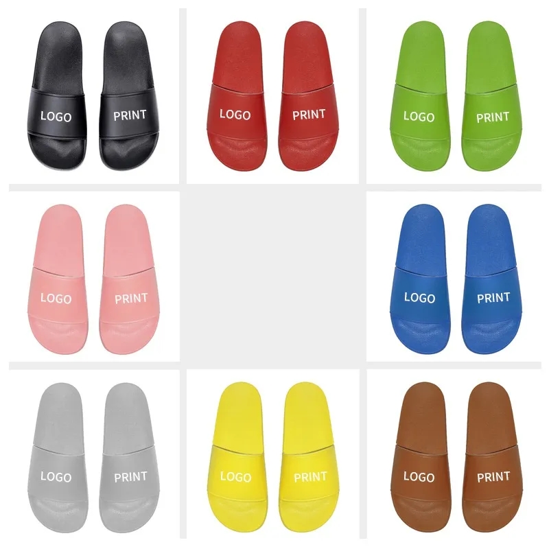 Pure Color Slipper Sandals 4