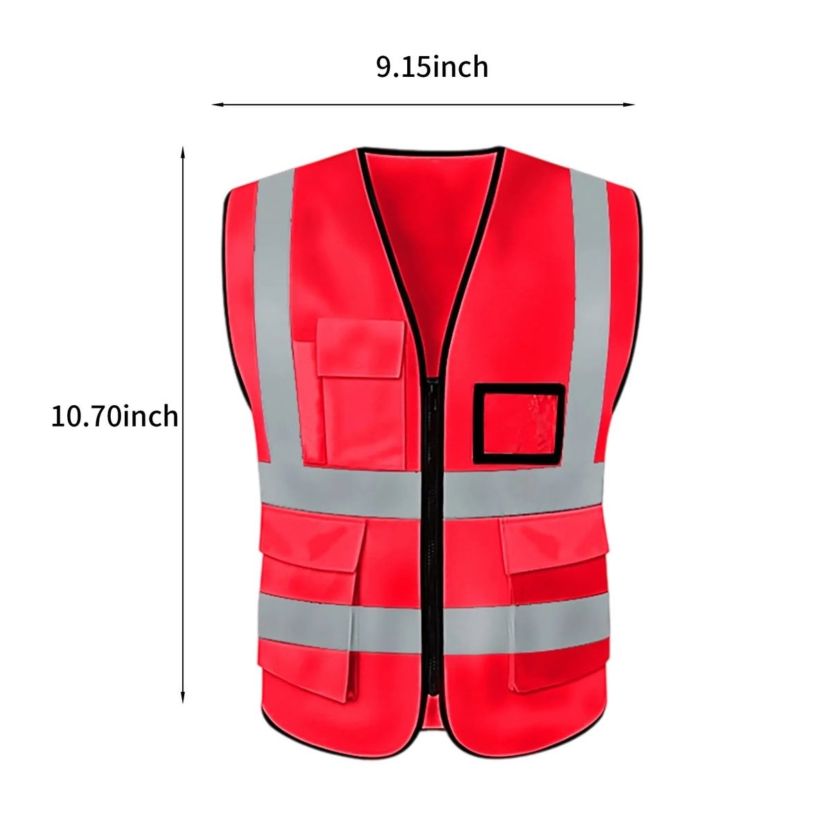 Multi Pocket Work Vest for Construction and Projects 4