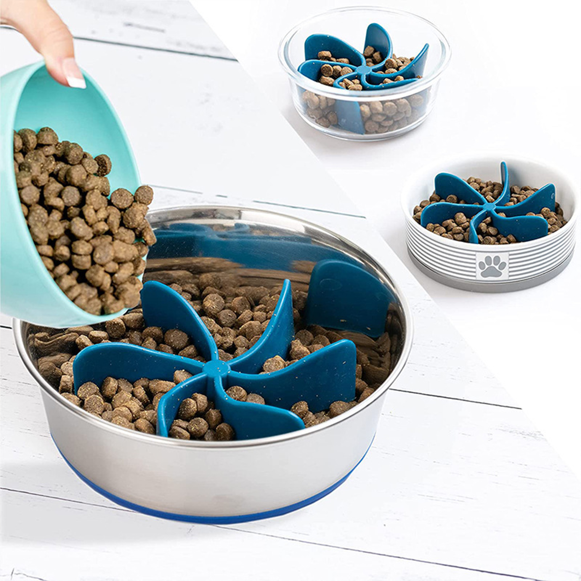 Plastic Pet Propeller Feeder 2
