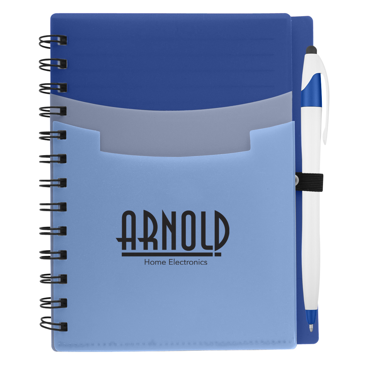 Tri-Pocket Notebook & Pen 16