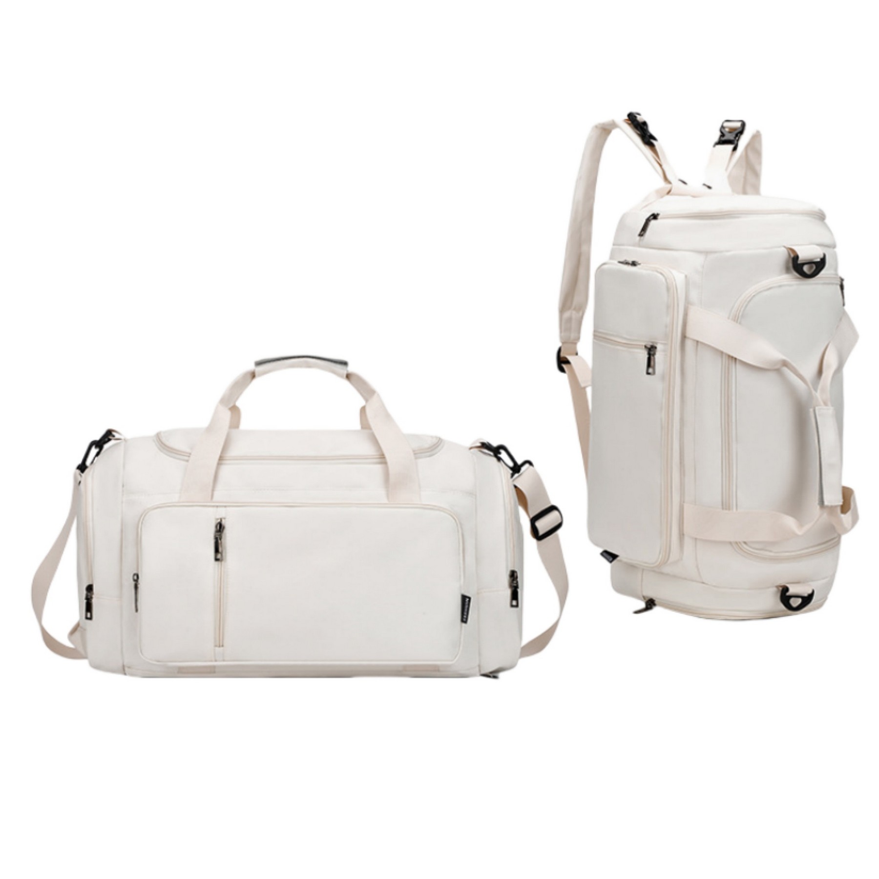 Waterproof Gym Duffle Bag with Shoes Compartment and Wet Pocket 14