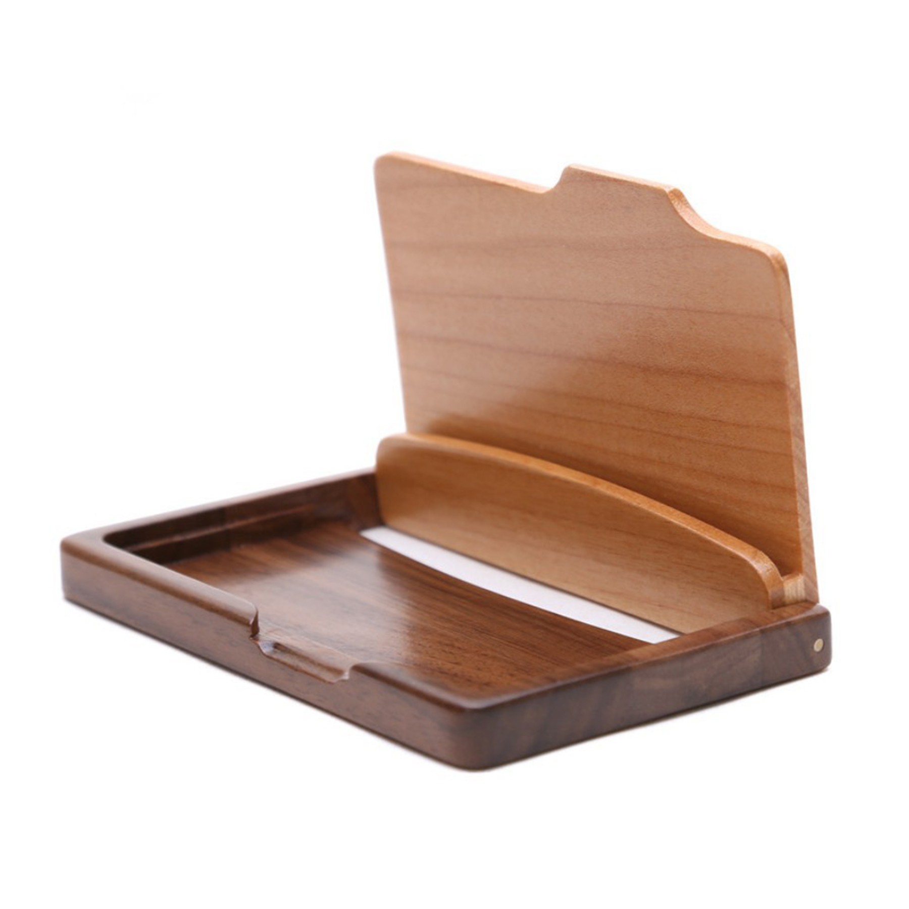 Wooden Business Card Holder 2