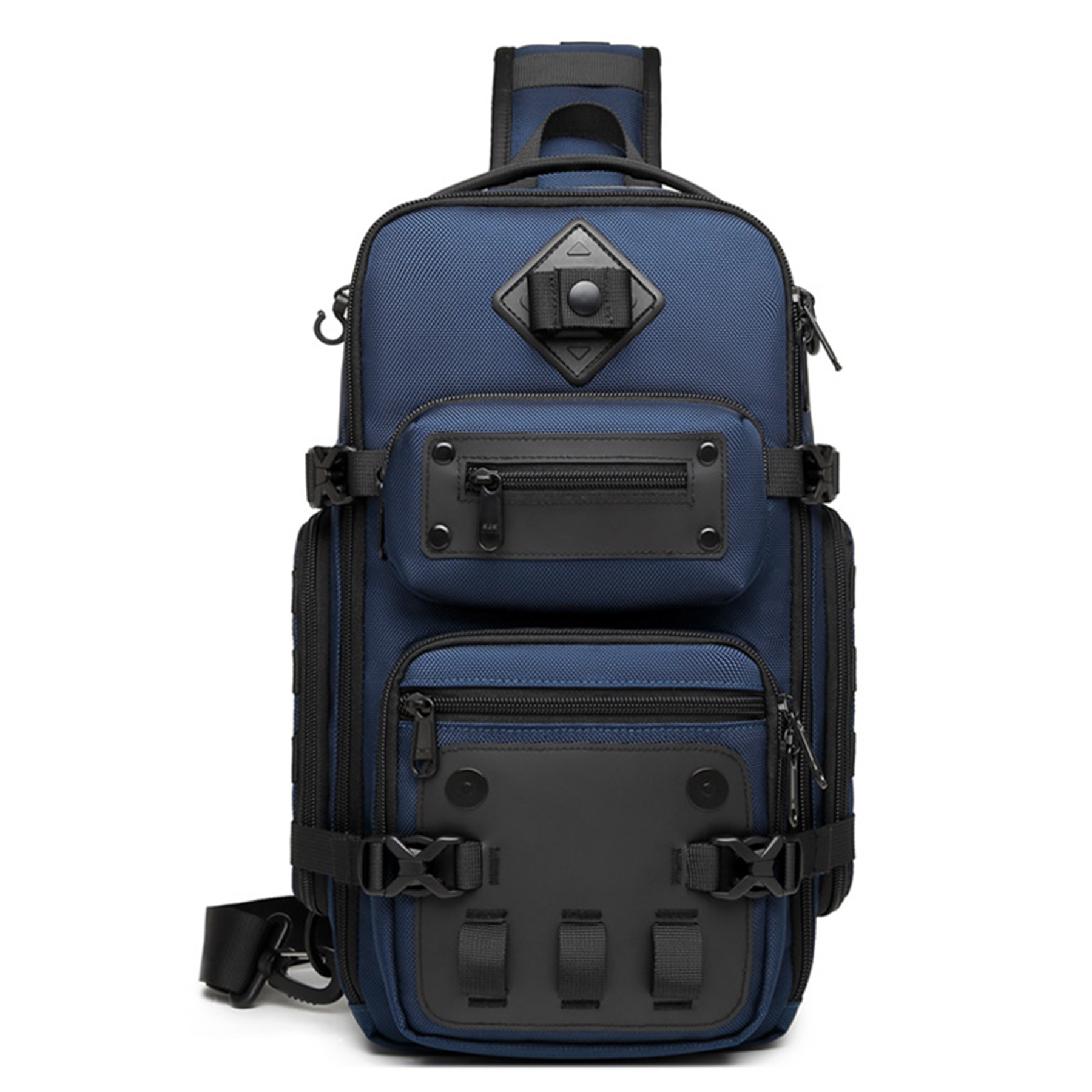 Oxford Sling Backpack Large Capacity Shoulder Crossbody Bags 4