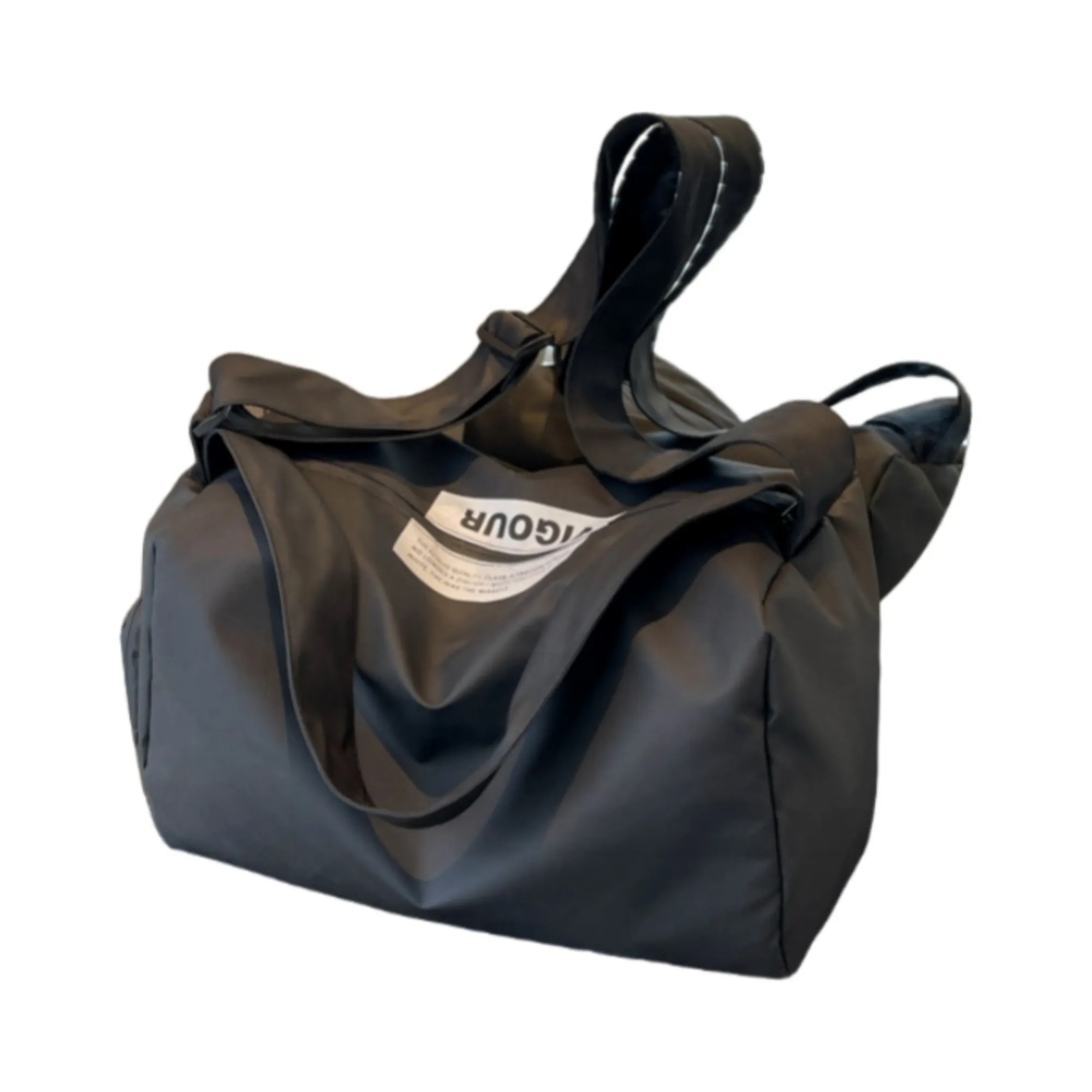 Large Waterproof Oxford Duffel Bag With Wet Dry Compartments 6