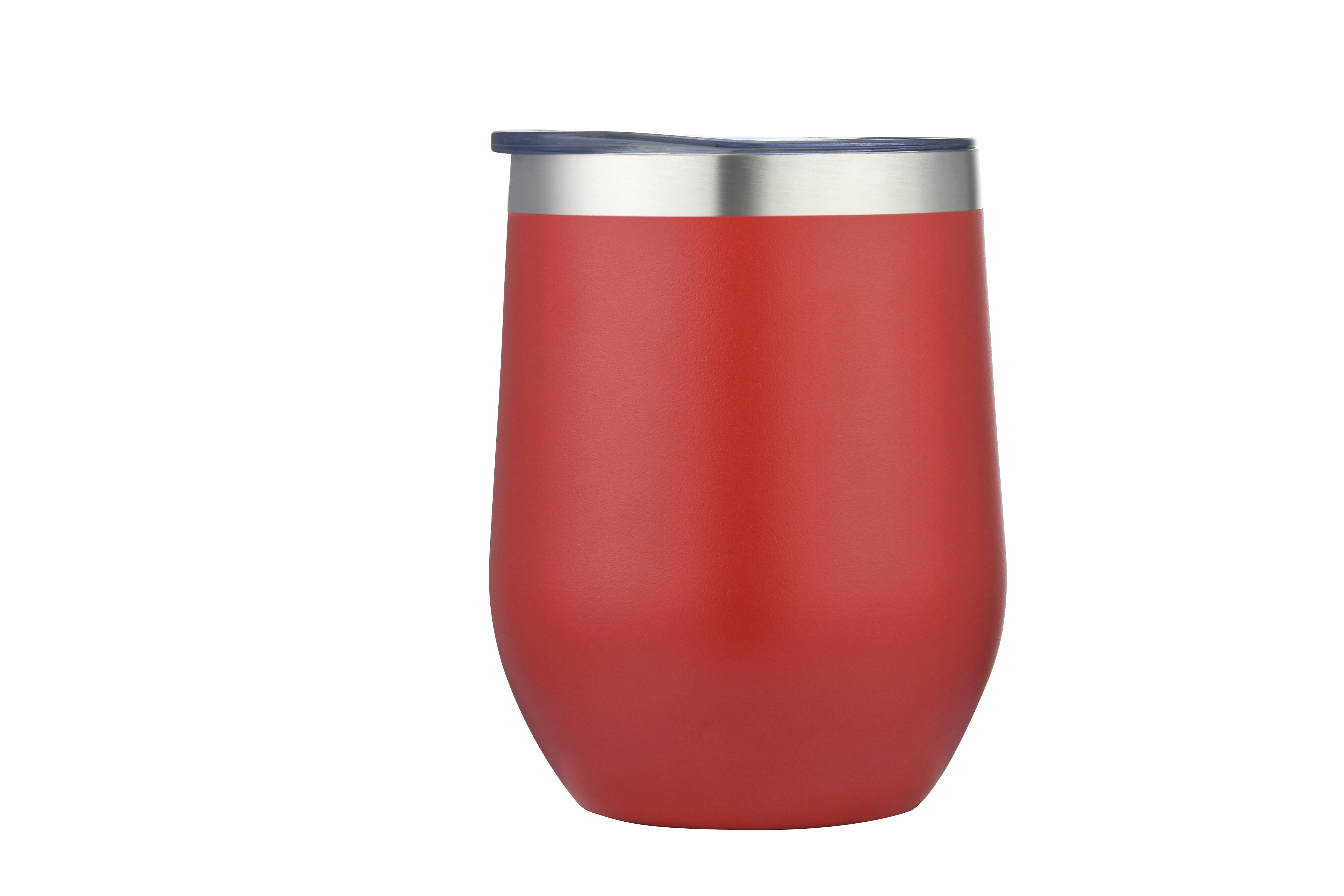 Endura 12 oz Red Double Wall SS Vacuum Wine Cup 2