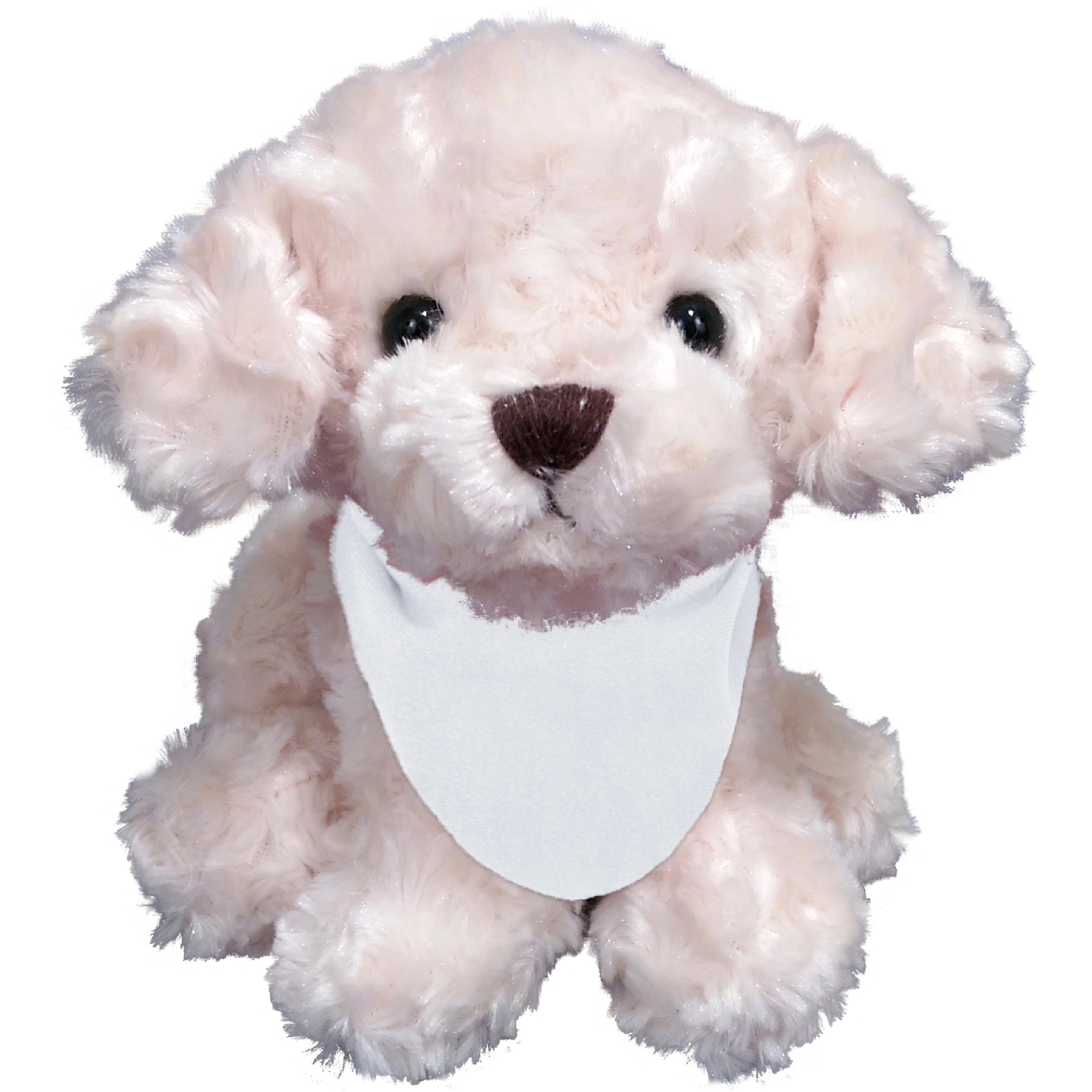 9" Cream Floppy Dog 10
