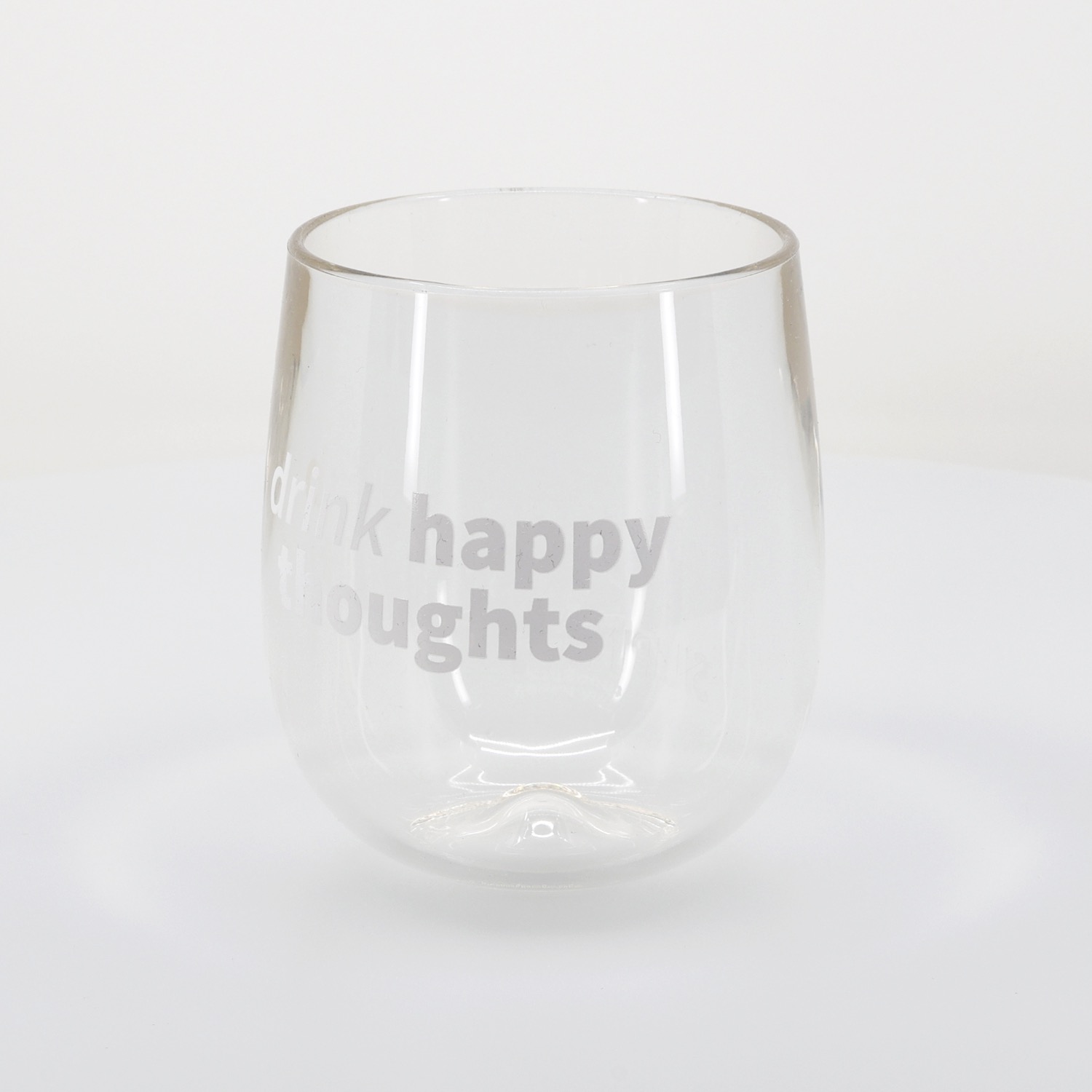 Silipint® Clear Stemless Wine Glass - 12 oz. 69